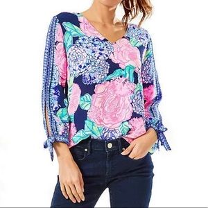 Lilly Pulitzer Pamala Lileeze Top